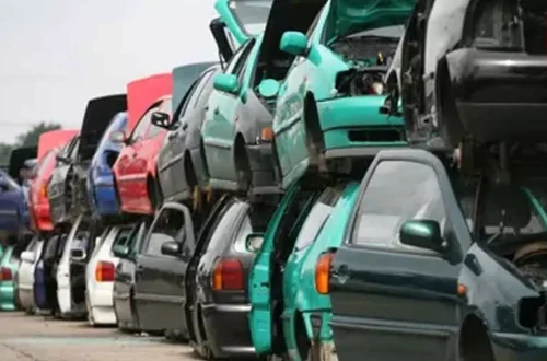 car scrap yard