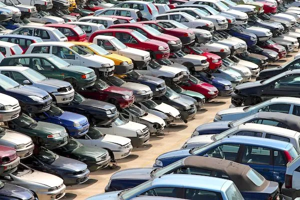 car scrap yard